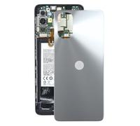 Wigento For Motorola Moto E32 Battery Back Cover Replacement Part Repair Silver