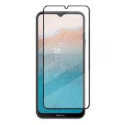 Wigento For Nokia C21 Plus 2X 3D Display Full LCD H9 Hard Glass Black Film Armoured Protection Glass