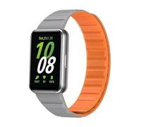 Wigento For Samsung Galaxy Fit 3 Design Magnetic Closure Silicone Replacement Arm Band