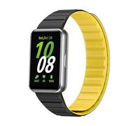 Wigento For Samsung Galaxy Fit 3 Design Magnetic Closure Silicone Replacement Arm Band