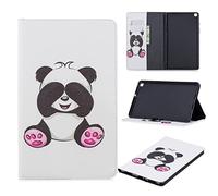 Wigento For Samsung Galaxy Tab A 8.0 2019 T290 T295 Motif 13 Tablet Case Faux Leather Cover Case Protective Cap Case