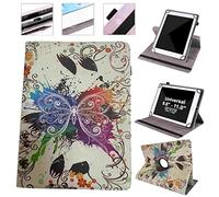 Wigento For Samsung Galaxy Tab A8 2021 X205 X200 360 Degree Rotation Universal Motif 25 Tablet Case Faux Leather Case