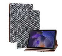 Wigento For Samsung Galaxy Tab A8 2021 X205 X200 Design Pattern Black Faux Leather Case Cover Tablet Case