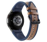 Wigento For Samsung Galaxy Watch 6/5/4 40 44 mm/Watch 5 Pro 45 mm Silicone and Plastic Replacement Strap Smart Watch