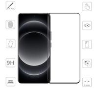 Wigento For Xiaomi 14 Ultra 1x 3D Display Full LCD H9 Hard Glass Black Film Tempered Glass Protector Glass