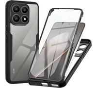 Wigento For Xiaomi 15T Pro Full Body 360 Degree Acrylic Hybrid TPU Protective Case Black