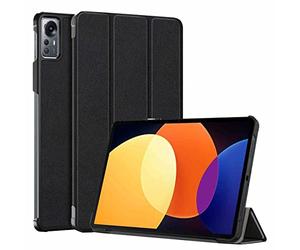 Wigento For Xiaomi Mi Pad 5 Pro 12.4 2022 3folt Wake Up Smart Stand Function Cover Black Tablet Case