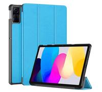 Wigento For Xiaomi Redmi Pad 2 / SE 11 Inch 3folt Wake Up Smart Stand Cover Light Blue Tablet Case