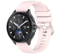 Wigento For Xiaomi Watch S3 High-Quality Shiny Silicone Replacement Strap Pink