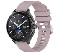 Wigento For Xiaomi Watch S3 High-Quality Shiny Silicone Replacement Strap Purple