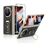 Wigento Magnetic Mobile Phone Case for Honor Magic V6 5G Case 360 Degree Ring Stand Function