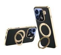 Wigento Magnetic Phone Case for OPPO Find X9 Pro 5G with Ring Holder | 360 degree stand function, magnetic ring, acrylic back, integrated camera glass, airbag corners