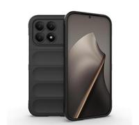 Wigento Mobile Phone Case TPU Flannel for Xiaomi Poco F8 Pro Magic Shield Plastic Black