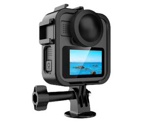 Wigento Plastic Frame Cage for GoPro MAX2 with Battery Side Cover Camera Accessories