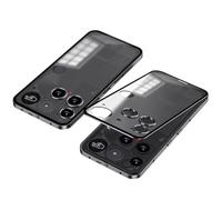 Wigento Protective Case for Nothing Phone 3 Snap Metal Frame Matte Grey