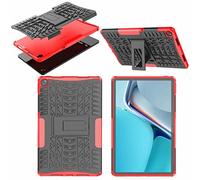 Wigento Protective Case for Oppo Realme Pad 10.4 Hybrid Outdoor Red