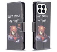 Wigento Protective Case for Xiaomi 15T Pro 5G Faux Leather Book Wallet Design
