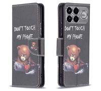 Wigento Protective Case for Xiaomi Poco F8 Ultra Faux Leather Design Book Wallet Case Cover