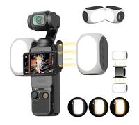Wigento Rechargeable Fill Light for DJI Osmo Pocket 4 3 Set of 2 Camera Accessories