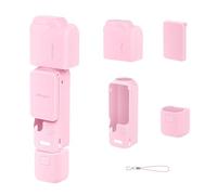 Wigento Silicone Protective Case Shockproof for DJI Osmo Pocket 4 Camera Accessory Case Pink