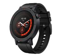 Wigento Silicone Strap for CMF Watch 3 Pro with Black Buckle Adjustable Black