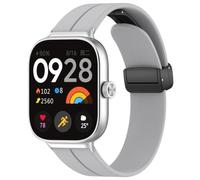 Wigento Silicone Watch Strap for Xiaomi Smart Band 10 Pro, 9 Pro and 8 Pro, Watch Strap with Magnetic Folding Clasp, Soft, Comfortable, Xiaomi Smart Band 10 Pro / 9 Pro / 8 Pro, Silicone, No Gemstone