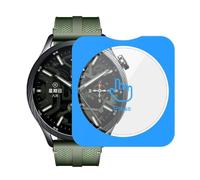 Wigento Smartwatch Protective Glass for Xiaomi Watch S5 46 mm with Easy Install Attachment Aid