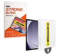 Wigento SnapFit Samsung Galaxy Tab A11 / A9 Screen Protector Glass with Installation Aid Bubble-Free Anti-Scratch Ultra Clear High Touch Sensitivity