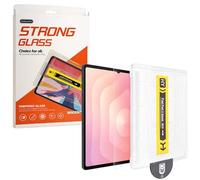 Wigento SnapFit Samsung Galaxy Tab S11 Ultra / S10 Ultra Screen Protector Glass Screen Protector with Installation Aid Bubble-Free Anti-Scratch Ultra Clear High Touch Sensitivity