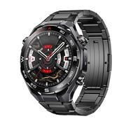 Wigento Titanium Bracelet for Huawei Watch Ultimate 2, Folding Clasp, Adjustable, Durable, Comfortable, High Quality Metal Watch Strap, Huawei Watch Ultimate 2, Titanium alloy, No Gemstone