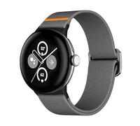 Wigento xDfind Nylon Strap for Google Pixel Watch 4/3/2/1 41 mm Elastic Premium, Eine Grösse, Nylon, No Gemstone
