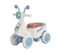Wiggle car 4 Wheel Scooter For Kids With Music & LED Light, Wiggle Car For Age 1-3 Boys Girls Kids Balance Bike swing cars(Blu,Silent wheel)