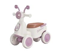 Wiggle car 4 Wheel Scooter For Kids With Music & LED Light, Wiggle Car For Age 1-3 Boys Girls Kids Balance Bike swing cars(Lila,Silent wheel)