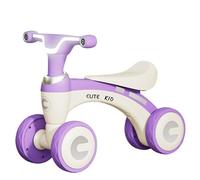 Wiggle car 4 Wheels Toddler First Balance Bike With Music And Lights Ride On Toys For Boys & Girls Birthday Gifts swing cars(Lila)