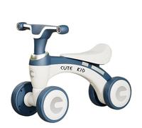 Wiggle car 4 Wheels Toddler First Balance Bike With Music And Lights Ride On Toys For Boys & Girls Birthday Gifts swing cars(Blu)