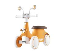Wiggle Car Baby Balance Bike With Music And Lights No pedal for 1-3 Years Old Boys Girls Kids Ride on Toys Swing Card(Orange)