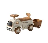 Wiggle car Classic Kids Ride On Car Wiggle Car with Under Seat Storage and Rear Dou, Indoor Outdoor Riding Toys swing cars(Brown)