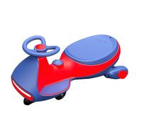 Wiggle Car - Kids Ride On Toys, 12V Electric Kids Car, Charging Type C, Anti-tipper, Bluetooth, Indoor & Outdoor, Develops Motor and Coordination Skills, 68 Kg Max Load blue