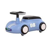 Wiggle Car Ride On Push Car For Toddlers Racer Sit To Stand Toy Kids Cars With Music Light & Under Seat Storage Swing Card(Blu)