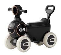 Wiggle Car Ride On Toy for Kids with Lights Music Retractable handle Wiggle car