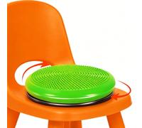 Wiggle Wobble Cushion Thedttoy 360° Spinning Sensory Chair for ADHD,Autism Sensory Equipment,Active Sitting Cushion for Classroom,2-in-1 Detachable Balance Disc,Fidgets for School & Home-Green