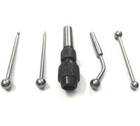 Wiggler & Center finder Set Work Edge Centre Finding Run out concentrical align 5 Pcs Set-71
