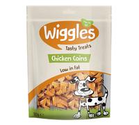 Wiggles Chicken Coins Dog Treats Assorted Pack Size 120g