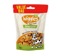 Wiggles Chicken Coins Dog Treats Assorted Pack Size