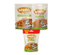 Wiggles Tasty Treats 3 Piece Dog Snacks Bundle