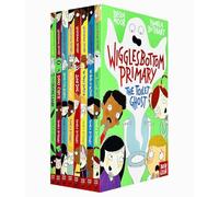 Wigglesbottom Primary Series 8 Books Collection Set By Pamela Butchart (The Toilet Ghost, Shark in the Pool, Magic Hamster, Super Dog, Classroom Cat, Break-Time Bunnies, Dino Chick & Talking Lamb)