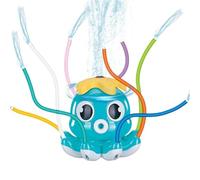 Wiggling Octopus Splash - Rotating Sea Creature Water Toy, Sprinkler Play System, Park Travel Patio Entertainment, Childhood Party Favor, Exterior Cooling Sprayer | Outdoor Play to Stay Cool