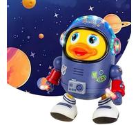 Wiggling Robot Duck Toy - Dancing Space Duck with Lights & Sounds for Children 3+ (Unisex) - Great for Birthday Gifts, Home, School & Preschool