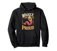 Wiggly and Proud Worm Farming Compost Pullover Hoodie