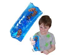Wiggly Jiggly - Clown Fish from Deluxebase. Water Snake Fidget Toys for Stress & Anxiety Relief, Sensory Toy for Kids & Adults, Ideal for Autism and Party Favours.